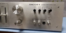 Scott A-416 Amplificatore Stereo Hi-fi Vintage REVISIONATO FUNZIONANTE
