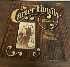 The Carter Family A. P. Carter Lonesome Pine Special LP 1971 Vintage Vinyl