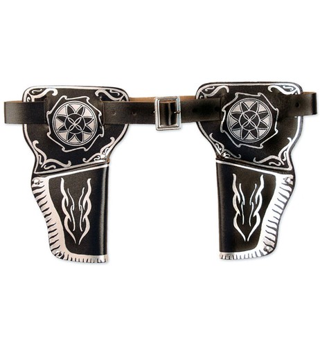 Revolvergürtel Pistolengürtel Revolverholster Cowboy Gürtel Polizeigürtel Waffen - Bild 9 von 13