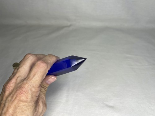 Superman Kryptonite, Blue Acrylic Crystal, Real Prop Replica, Display Plaque - Picture 3 of 8