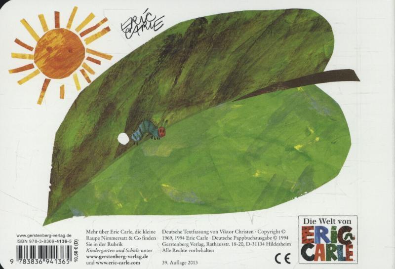 Thumbnail - Die Kleine Raupe Nimmersatt | Eric Carle | Das Besondere