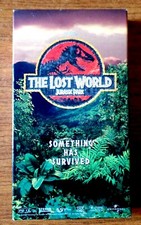 Vintage THE LOST WORLD : JURASSIC PARK 1997 Universal Home Video VHS Tape
