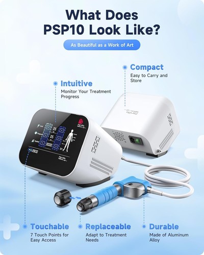 PerVita Medical Shockwave Therapy Machine Extracorporeal Shock Wave Therapy Mach - Picture 2 of 3