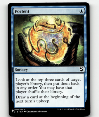 MTG Portent Mystery Booster - Commander 2018 097/307 Regular