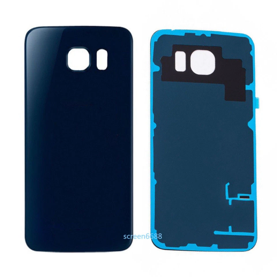 Funda Carcasa Trasera Puerta Trasera Vidrio Batería Para Samsung Galaxy S6 G920 G920U Foto 3 de 4