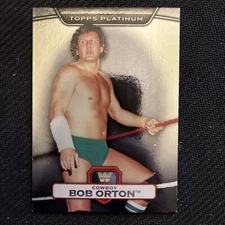 2010 Topps Platinum WWE #40 Cowboy Bob Orton NM