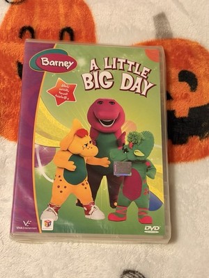 Barney A Little Big Day DVD Region 2 Rare Out Of Print New/Sealed