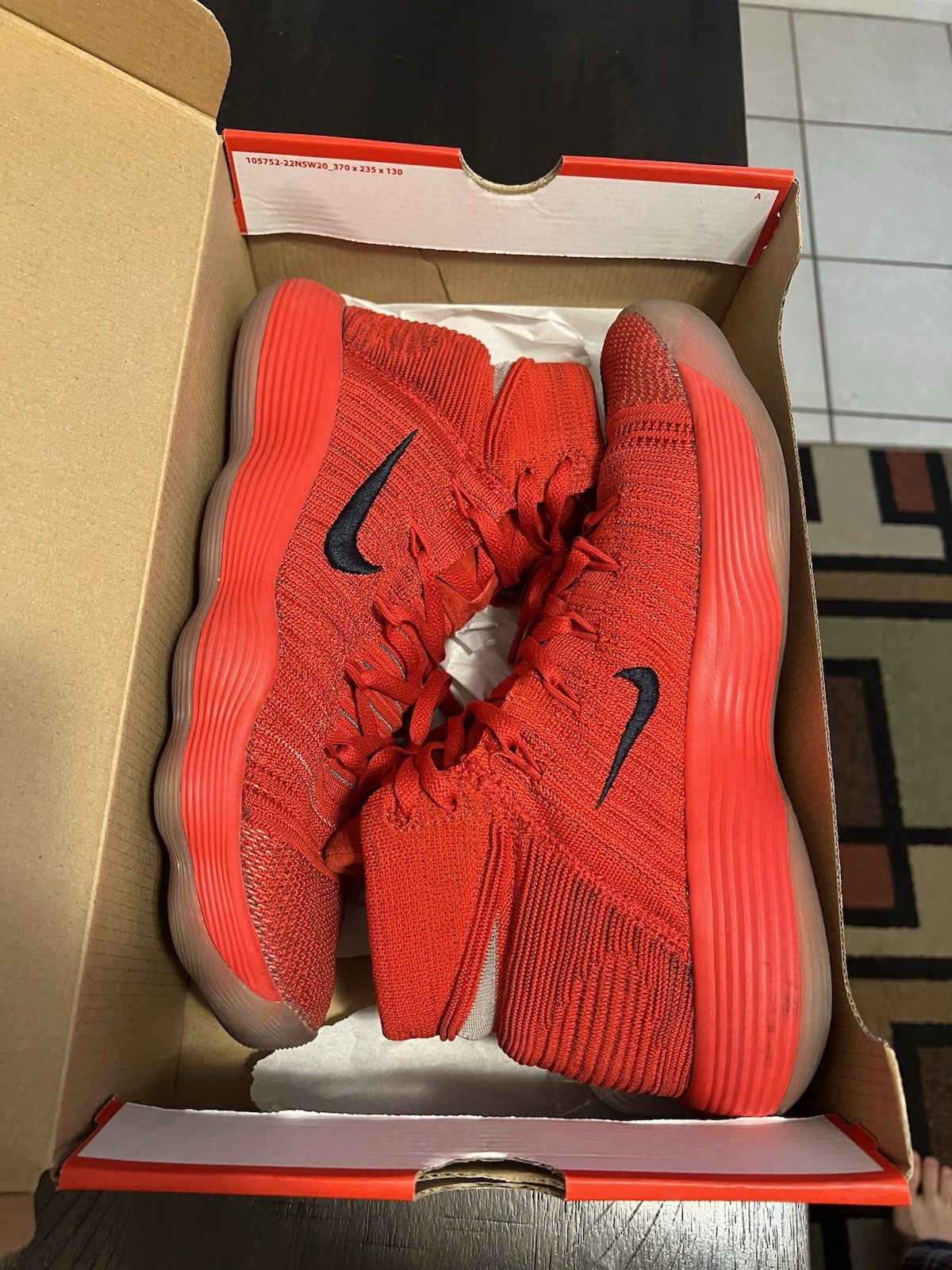 Size 13 - Nike React Hyperdunk 2017 Flyknit Unive… - image 2