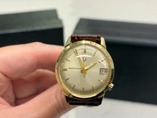 Bulova Accutron Tuning Fork Vintage Gold Watch - RUNNING