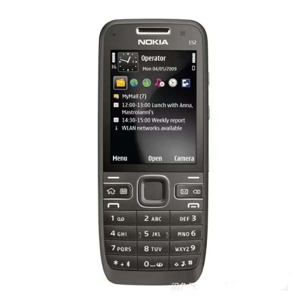 【新品】　NOKIA E52 Original - Nokia E52 - 60 MB - Black (Unlocked) 2.4