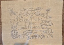 VINTAGE LOT OF 10 DIFFERENT EMBROIDERY PATTERNS