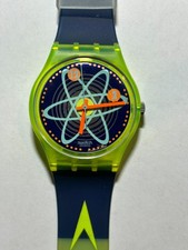 SWATCH Wave Rebel GJ107 1992 NUOVO CON SCATOLA E DOCUMENTI