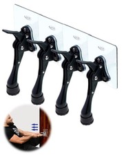 Door Stopper with Adhesive Bracket Stickers, No Drilling or Tools Needed, Ava...