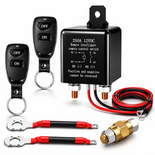 Side Post Remote Battery Disconnect Switch 12V 250A Battery Cut off Switch Pre