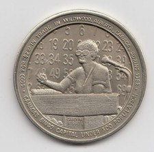 1981 Wildwood Alberta $2 Trade Dollar Token Coin Canada Bingo Capital Scarce