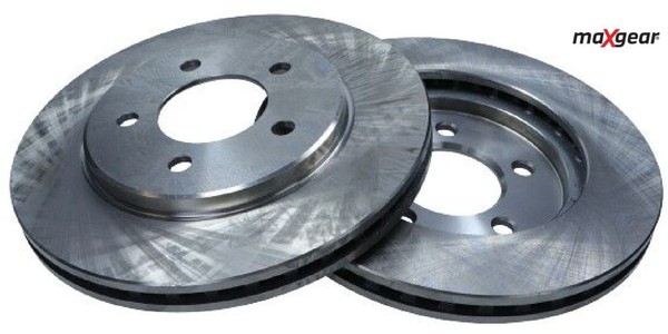 2X Bremsscheibe Maxgear 19-1004 2 Bremsscheiben Vorderachse Vorne-image