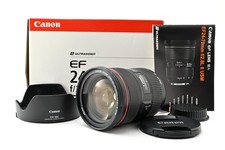 Almost UNUSED /w Box Canon EF 24-70mm f/2.8 L II USM Standard Zoom Lens JAPAN