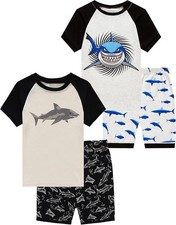 Boys Summer Pajamas Sets Short 100 Cotton Pjs