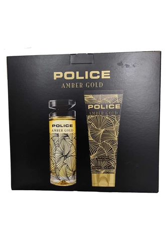 Amber Gold Police Woman Eau de Toilette Spray 100ml Perfumed Body Lotion 125ml - Picture 3 of 10