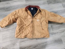 Carhartt C003 BRN Jacket Blanket Lined Men's 4xl Regular USA MADE Corduroy