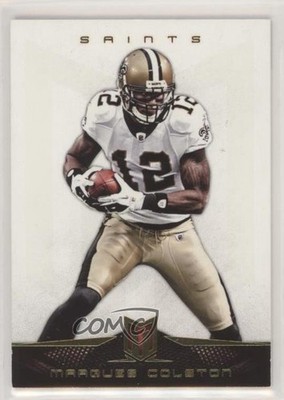 2012 Panini Momentum Gold 25/99 Marques Colston #14 e5r