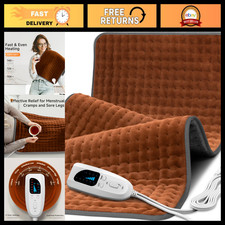 Extra Large 17"x33" Heating Pad for Back Pain Relief - Electric Heat Therapy