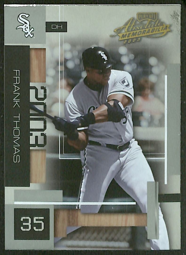 2003 Playoff Absolute Memorabilia #93 Frank Thomas Chicago White Sox