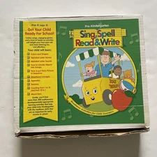 Sing Spell Read Write, Games, Mats, Cards Prekindergarten *missing CD & Casset