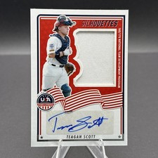 2025 Panini Stars and Stripes USA Silhouettes /199 Teagan Scott Auto