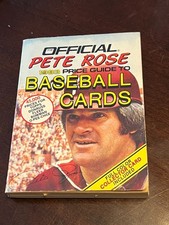 Vintage Official Pete Rose 1983 Price Guide to Baseball Cards