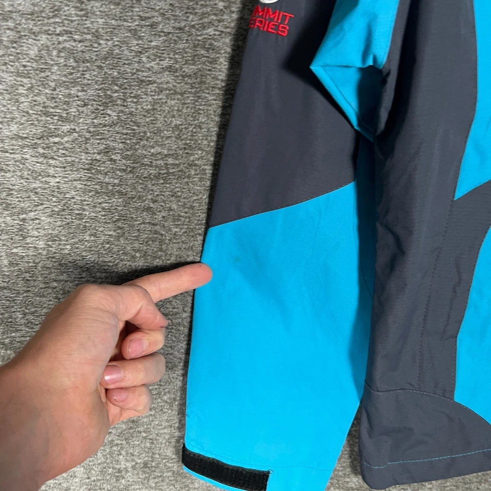 Chaqueta para mujer The North Face Summit Series Hyvent DT mediana azul gris Foto 2 de 4