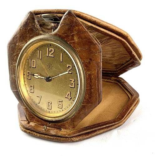Antiker Art Deco Junghans Reisewecker - Bild 2 von 8