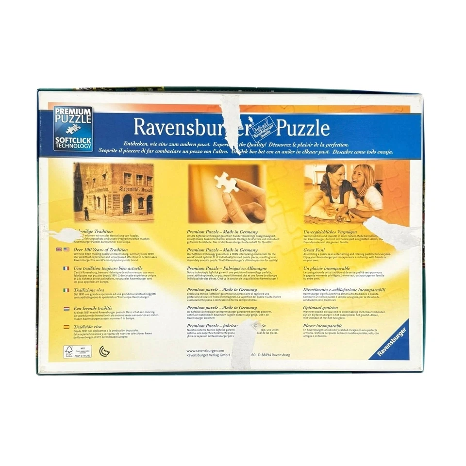 Librería Ravensburger The Bizarre No. Rompecabezas de 1000 piezas *COMPLETO* Foto 3 de 4