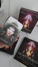 Sacred Rebels Oracle Cards 45 Cards with 184 Page Guidebook