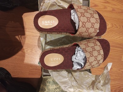 Gucci platform slides for women