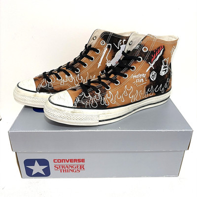 CONVERSE ALL STAR AGED 87 HC HI / STRANGER THINGS 5 31317090 Bleached Black Men