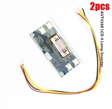 2Pcs 4 Lamp Backlight Universal Laptop Lcd Ccfl Inverter 10-30V For 15"-26'' cc