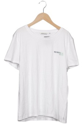 Tom Tailor T-Shirt Damen Shirt Kurzärmliges Oberteil Gr. XL Weiß #hd2ilvi