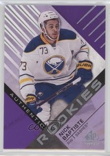 2016-17 SP Game Used Authentic Rookies Purple Nick Baptiste #134 01ks