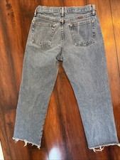 Rustler Women's Denim Acid Wash Jeans Vintage 90s, Cut Size 30x30
