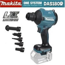 Makita DAS180 Brushless Air Blower Cordless Air Dust Removal Gun with Nozzle Mu