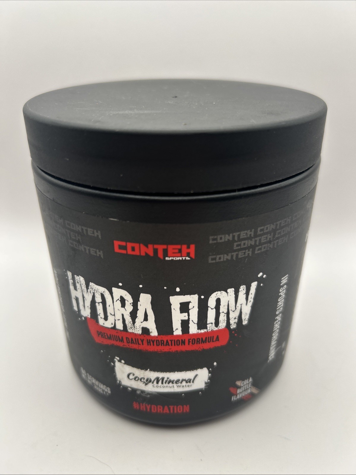 Conteh Sports Hydra Flow Premium Hydration Formula 300g 60 ServingCola Exp 08/27