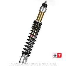 Amortiguador trasero yss gas eco line honda foresight 250 4t para moto repuestos