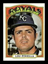 1972 Topps #580 Lou Piniella Royals VG-EX+ *F7