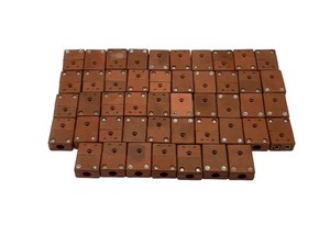 LOT OF 47 Unbranded Glass Filled Plastic Type-K Female Thermocouple Plug 