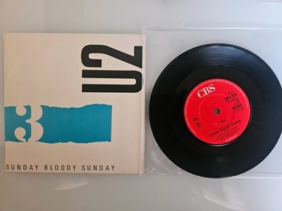 U2 SUNDAY BLOOD SUNDAY PAC 3 CBS 7024