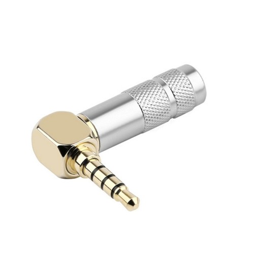 Function 3.5mm Right Angle Jacks Audios Adapter for Daily Use in Environment - Picture 7 of 8
