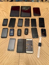 Lot Of 18 Phones, Tablets  iWatch iPhones, iPads, Androids  iWatch AS IS