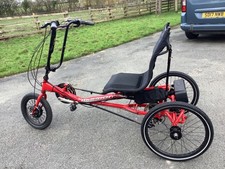 SEMI RECUMBENT ELECTRIC MISSION TRIKE, VERY GOOD CONDITION.