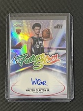 Walter Clayton Jr. 2025-26 Topps Chrome Rookie Future Stars Refractor Auto RC